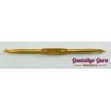 Double-Ended Aluminum Crochet Hook 7/0 - 8/0