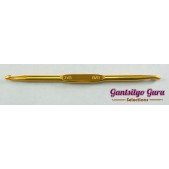 Double-Ended Aluminum Crochet Hook 7/0 - 8/0
