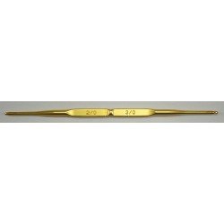 Tulip Double-Ended Aluminum Crochet Hook 2/0 - 3/0