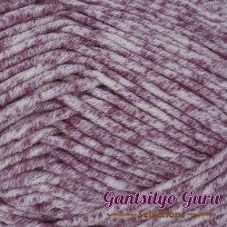 Gantsilyo Guru Milk Cotton Light Mini Flecks Cranberry