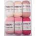 Gantsilyo Guru Milk Cotton Light Mini Color Palette Rose Bowl