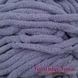 Gantsilyo Guru Super Bulky Chenille Blue Grey