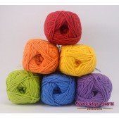 Gantsilyo Guru Milk Cotton Light Mini Color Palette Rainbow