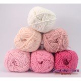 Gantsilyo Guru Milk Cotton Light Mini Color Palette Rose Bowl