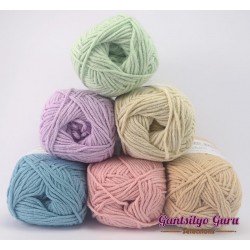 Gantsilyo Guru Milk Cotton Light Mini Color Palette Shabby Chic
