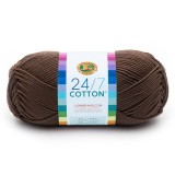 Lion Brand 24/7 Cotton Cafe Au Lait