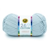Lion Brand 24/7 Cotton Cool Grey