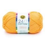 Lion Brand 24/7 Cotton Creamsicle