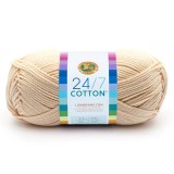 Lion Brand 24/7 Cotton Ecru