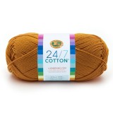 Lion Brand 24/7 Cotton Goldenrod