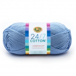 Lion Brand 24/7 Cotton Sky