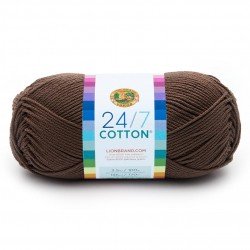 Lion Brand 24/7 Cotton Cafe Au Lait