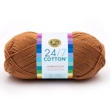 Lion Brand 24/7 Cotton Camel