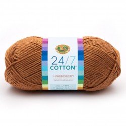 Lion Brand 24/7 Cotton Camel