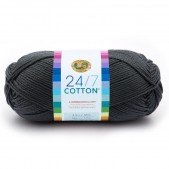 Lion Brand 24/7 Cotton Charcoal