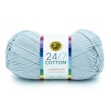 Lion Brand 24/7 Cotton Cool Grey