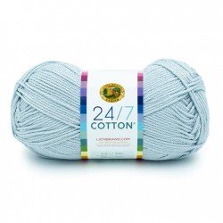 Lion Brand 24/7 Cotton Cool Grey