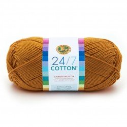 Lion Brand 24/7 Cotton Goldenrod