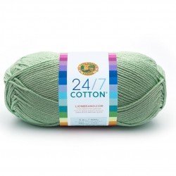 Lion Brand 24/7 Cotton Mint