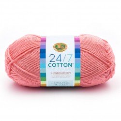 Lion Brand 24/7 Cotton Pink
