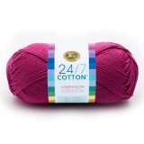 Lion Brand 24/7 Cotton Rose
