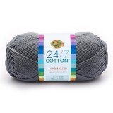 Lion Brand 24/7 Cotton Silver