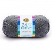 Lion Brand 24/7 Cotton Silver
