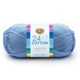 Lion Brand 24/7 Cotton Sky