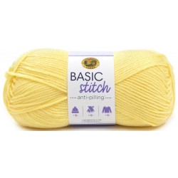 Lion Brand Basic Stitch Anti Pilling Lemonade