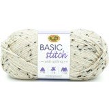 Lion Brand Basic Stitch Anti Pilling Almond Tweed