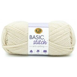 Lion Brand Basic Stitch Anti Pilling Beige Heather