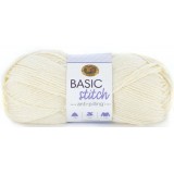 Lion Brand Basic Stitch Anti Pilling Ecru