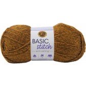 Lion Brand Basic Stitch Anti Pilling Gold Heather