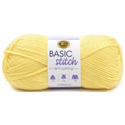Lion Brand Basic Stitch Anti Pilling Lemonade