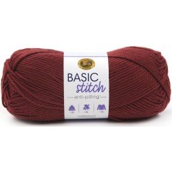 Lion Brand Basic Stitch Anti Pilling Pomegranate