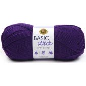 Lion Brand Basic Stitch Anti Pilling Purple