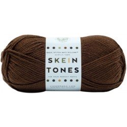 Lion Brand Basic Stitch Anti Pilling Skein Tones Cocoa