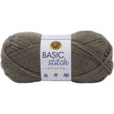Lion Brand Basic Stitch Anti Pilling Taupe Heather