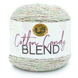 Lion Brand Cotton Candy Blend Grey