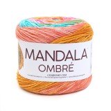 Lion Brand Mandala Ombre Tranquil