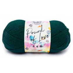 Lion Brand Pound of Love Hunter Green