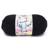 Lion Brand Pound of Love Black