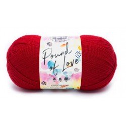 Lion Brand Pound of Love Cherry