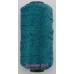 Nylon Thread 1.5MM Teal Gold Metallic