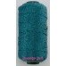 Nylon Thread 1.5MM Teal Gold Metallic