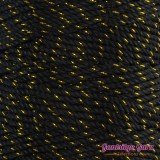 Nylon Thread 1.5MM Black Gold Metallic